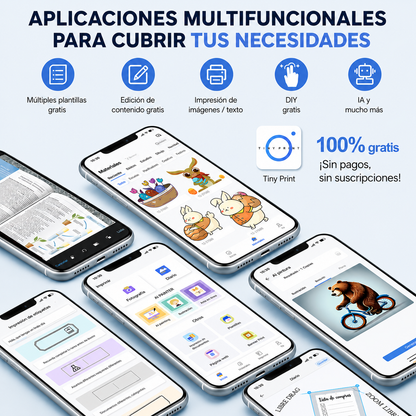 SCRIPTANOTES Impresora Portable de Tecnología Térmica